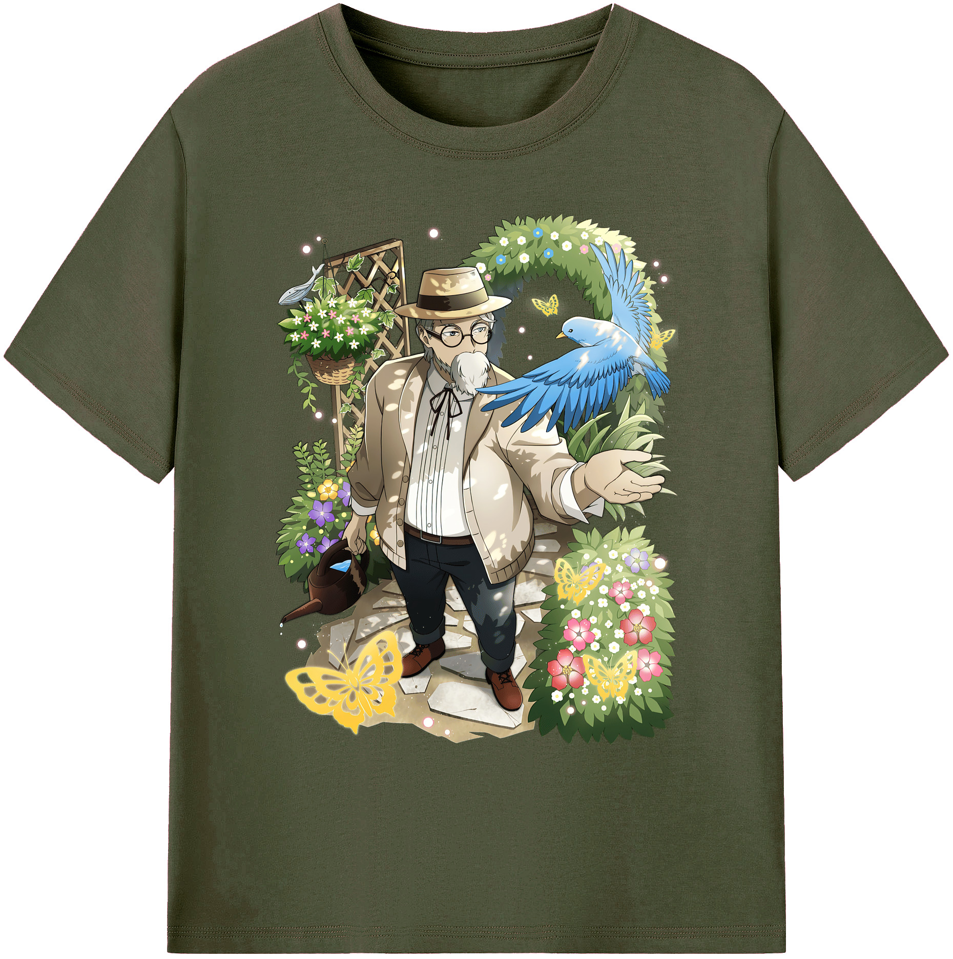 （画像用） 文豪ストレイドッグス Bungo Stray Dogs 綿100％ メンズ半袖Tシャツ｜肌触りやわらか＆通気性